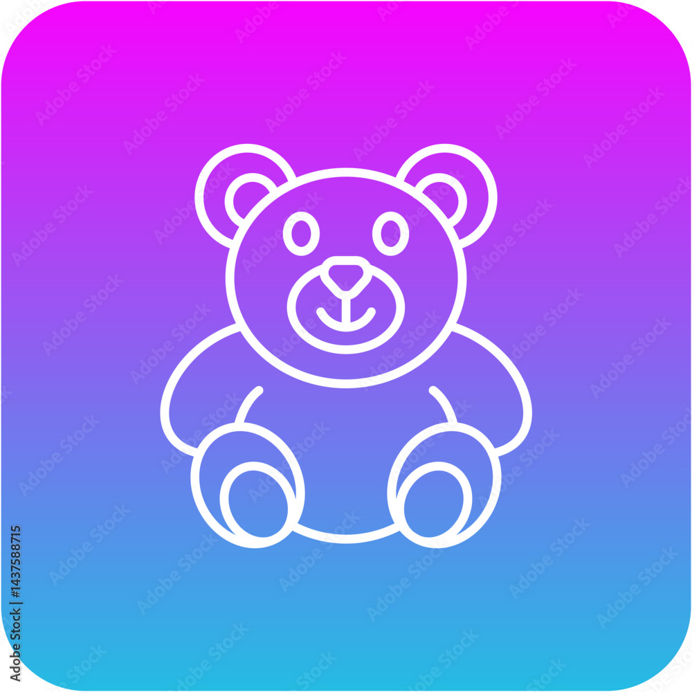 Fototapeta premium Bear Icon