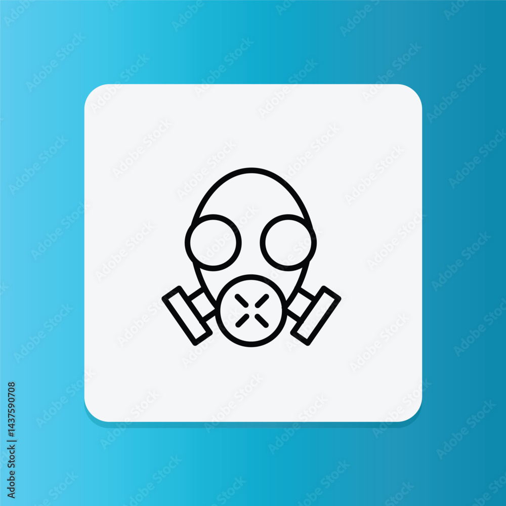 Icon of the biohazard symbol, representing biological risks. Icon of the biohazard symbol, representing biological risks.