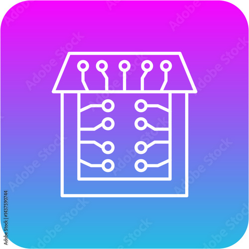 Artificial building Icon