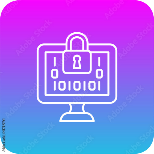 Data encryption Icon