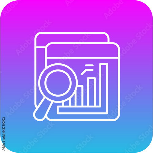 Predictive chart Icon