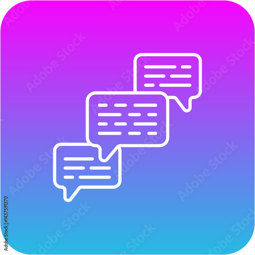 Speech bubble Icon