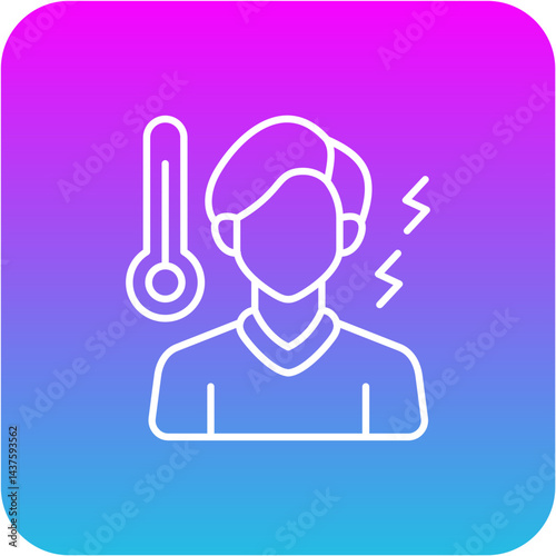 Sick patient Icon