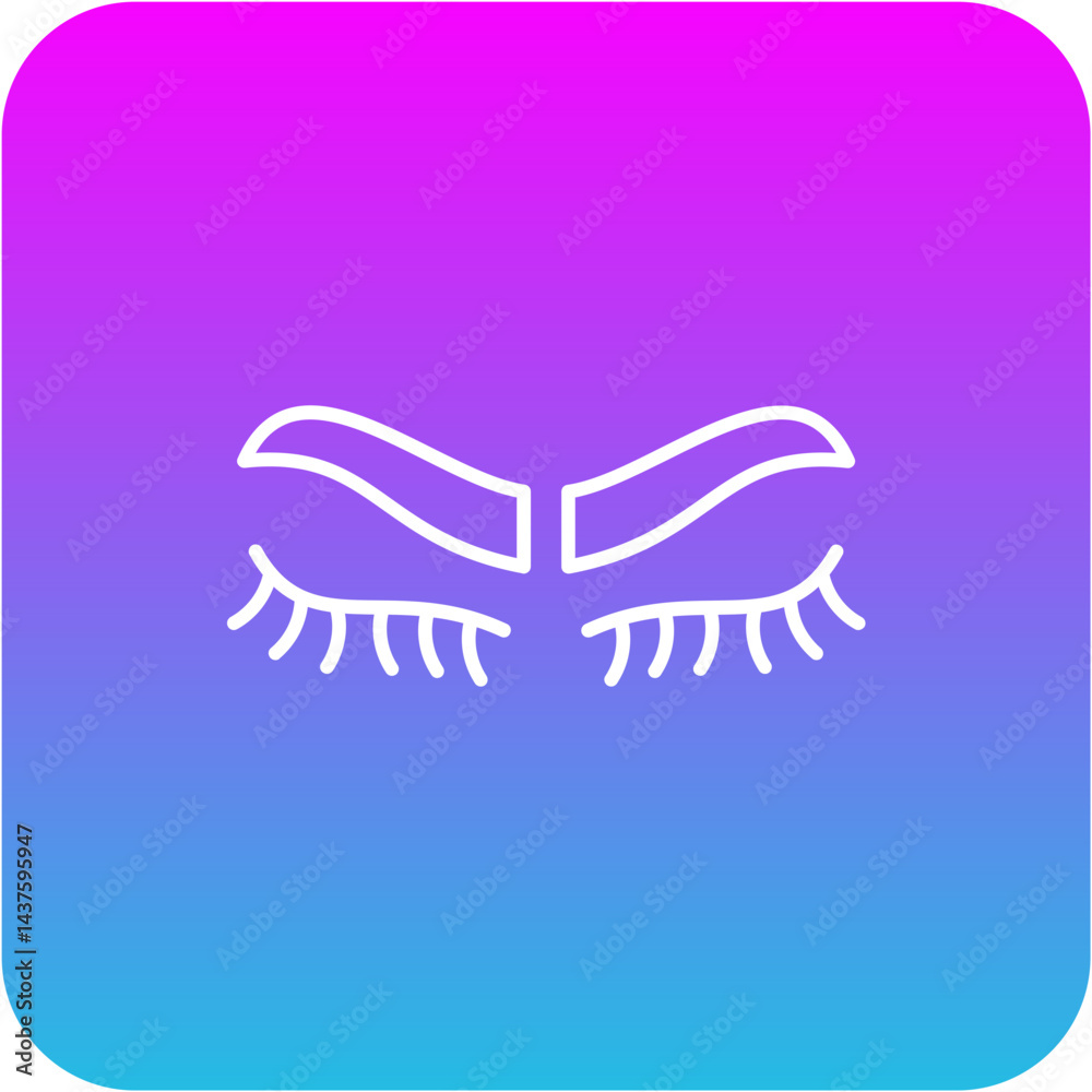 Eyelashes Icon Eyelashes Icon