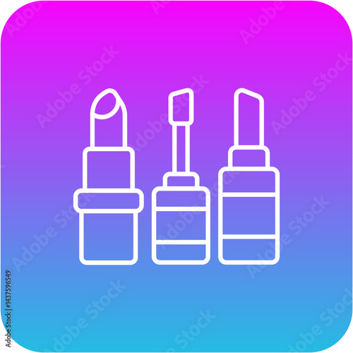 Lip makeup Icon