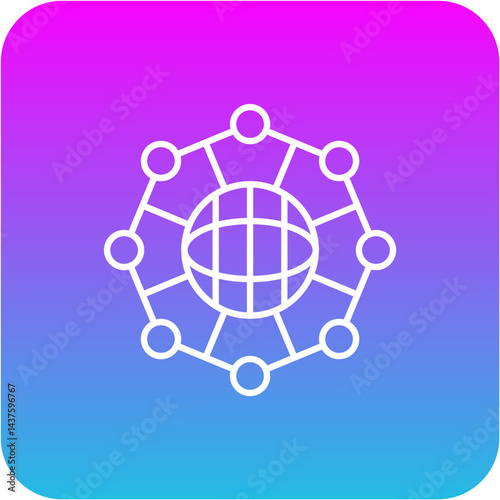 Network hub Icon