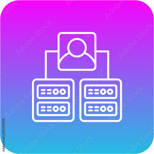 Client servers Icon
