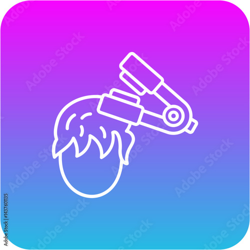 Hair straightener Icon