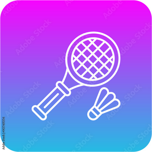 Badminton Icon