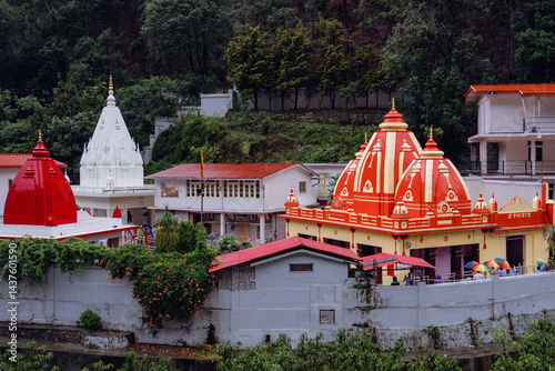 Shri Neeb Karori Baba Ashram is a small temple complex located on the banks of the Kosi River in the Kumaon region of Uttarakhand, India.