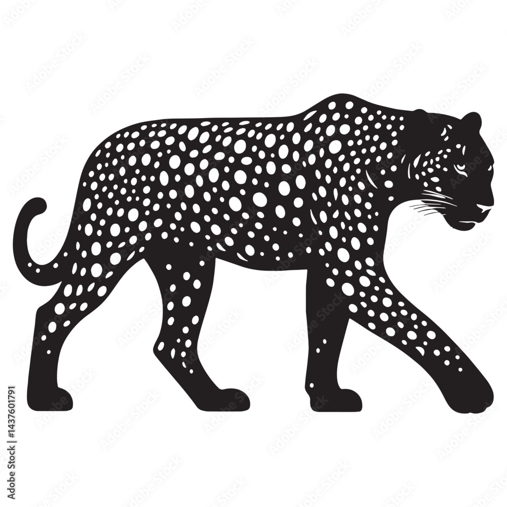 Unique leopard silhouette vector perfect for high-impact logo creation and branding – leopard silhouette – leopard vector – leopard illustration – silhouette of leopard
Unique leopard silhouette vector perfect for high-impact logo creation and branding – leopard silhouette – leopard vector – leopard illustration – silhouette of leopard