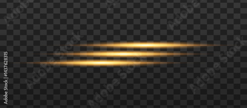 Three glowing yellow light streaks shoot across a black and gray checkered background, giving off a vibe of speed or light trails