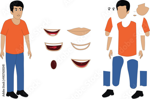 2d animation cartoon character. bengali best cartoon character.