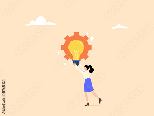 Innovation or product development with creative ideas or solutions to business problems