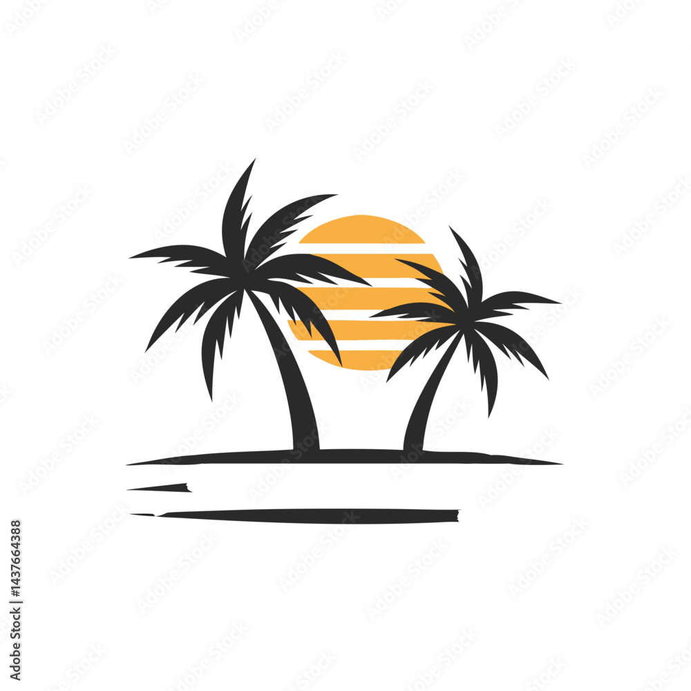 Obraz premium tree logo design vector
