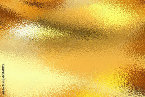 Obraz na płótnie Brushed gold metallic wall with scratched surface, abstract texture background w salonie