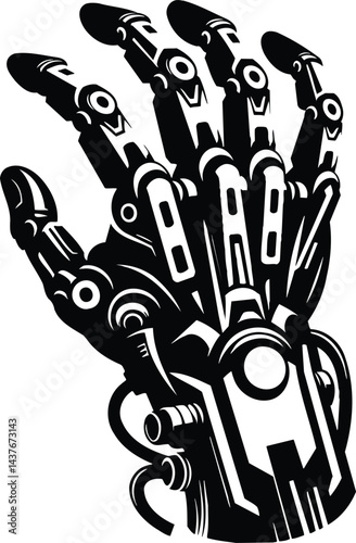 Powered Glove Silhouette