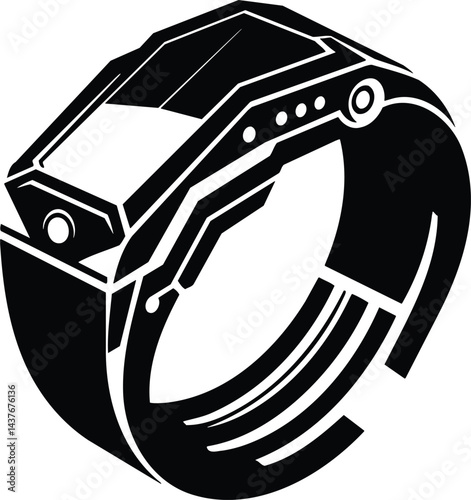 Minimal Tech Wrist Symbol