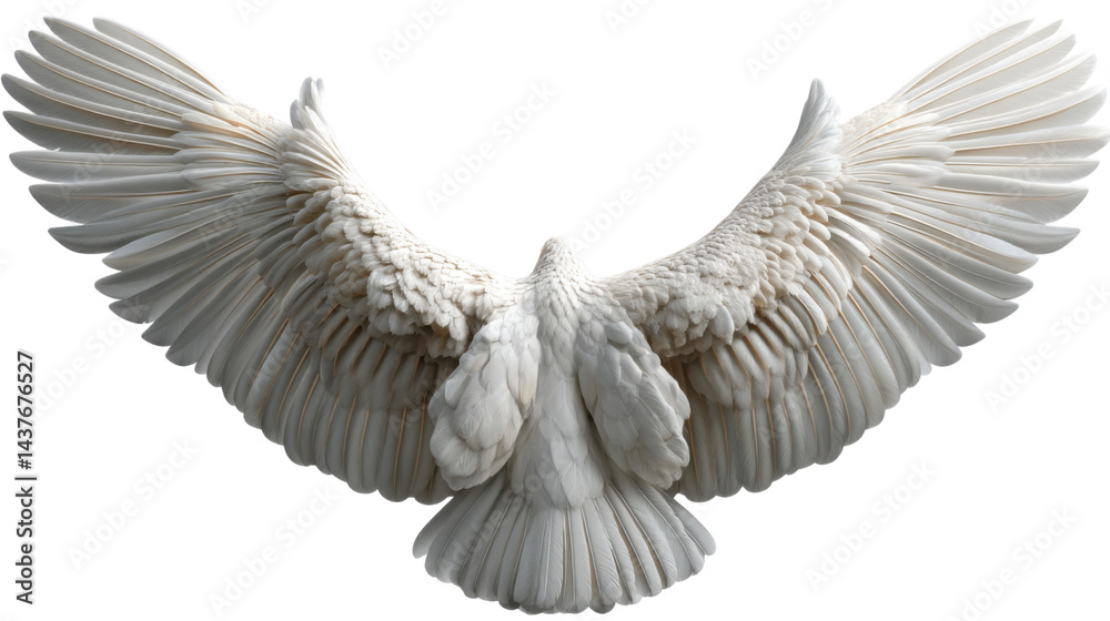 Fototapeta premium angel wings isolated