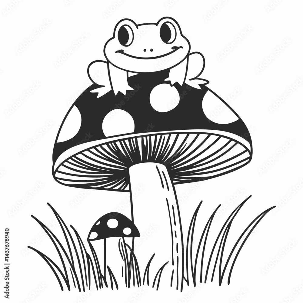 vector illustration of mushroom vector illustration of mushroom