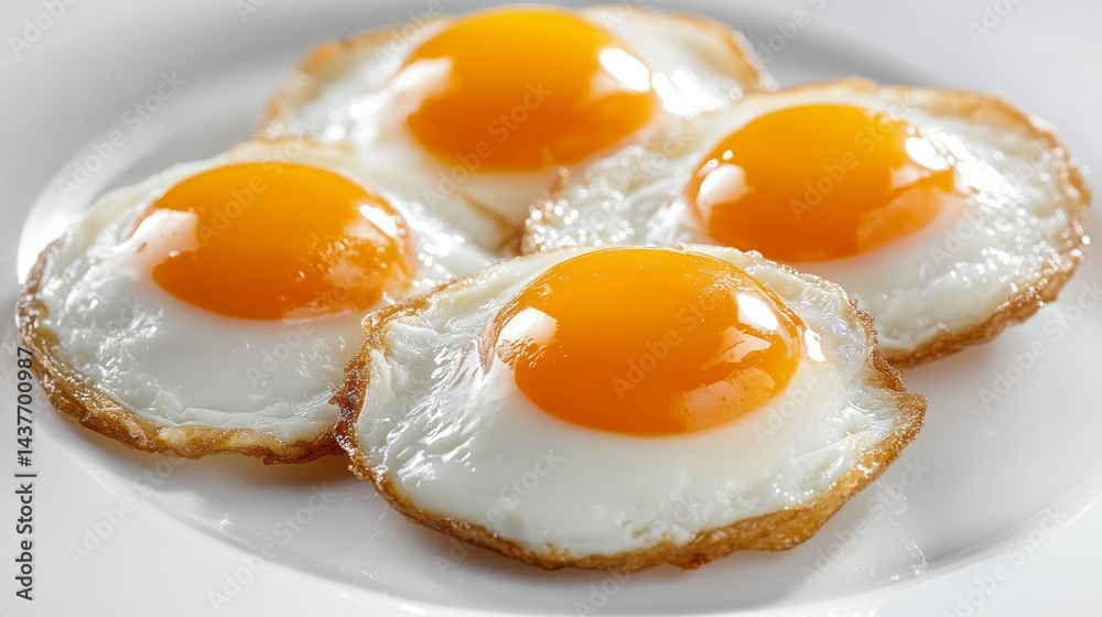fried eggs on a plate fried eggs on a plate