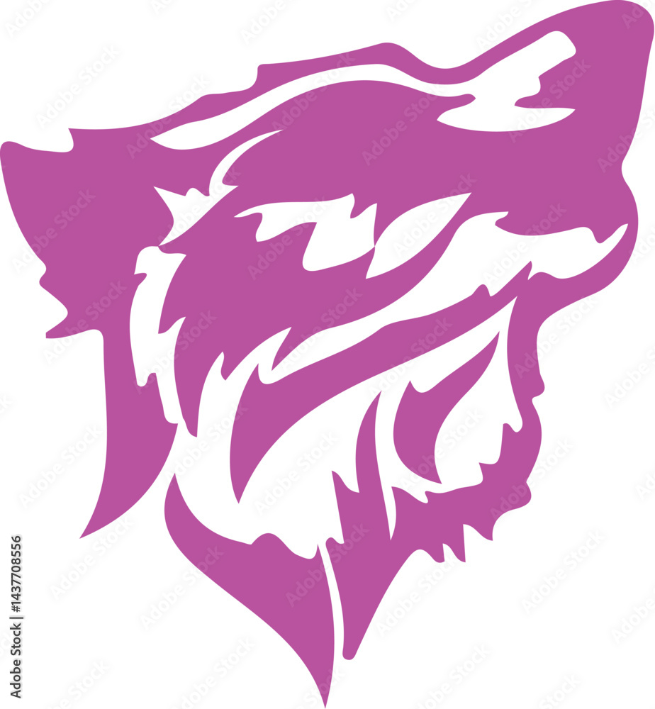 Wolf simple icon. Vector ICON all icon Viktor Wolf simple icon. Vector ICON all icon Viktor