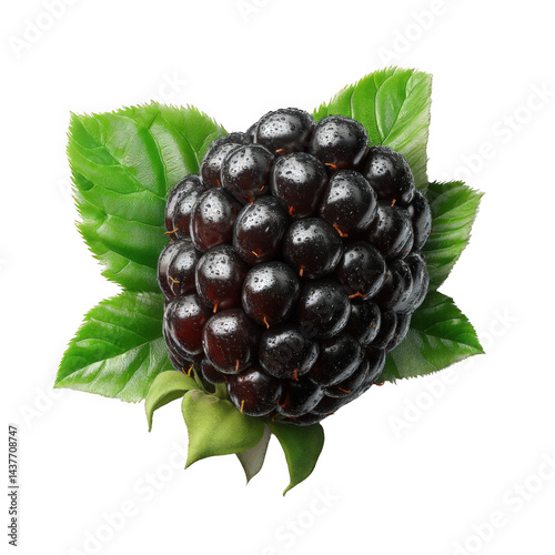 Transference of flavor element of blackberry harvest nature food photography macro view culinary journey