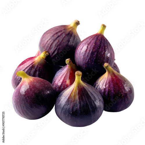 Transference of element figs in nature's bounty still life composition organic environment close-up perspective