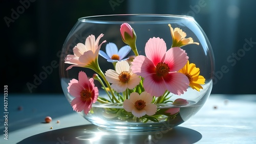 flower in vase