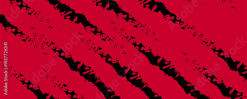 Black and red abstract grunge background with halftone style. vector ilustration. eps10