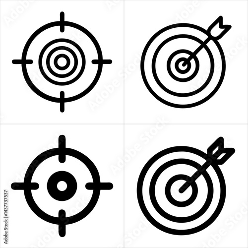 target icon set
