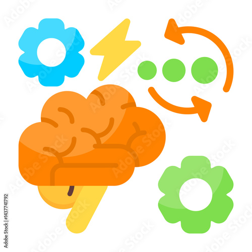 Brain Loading Icon