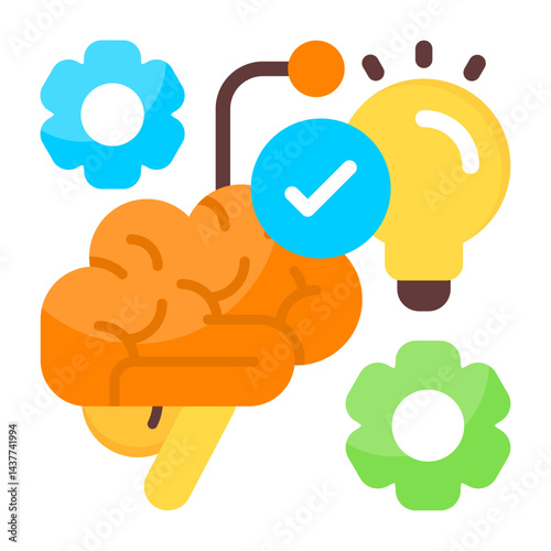 Informed Decision Process Icon