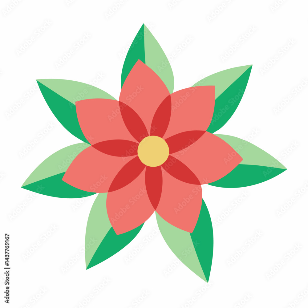 vector illustration of a flower vector illustration of a flower