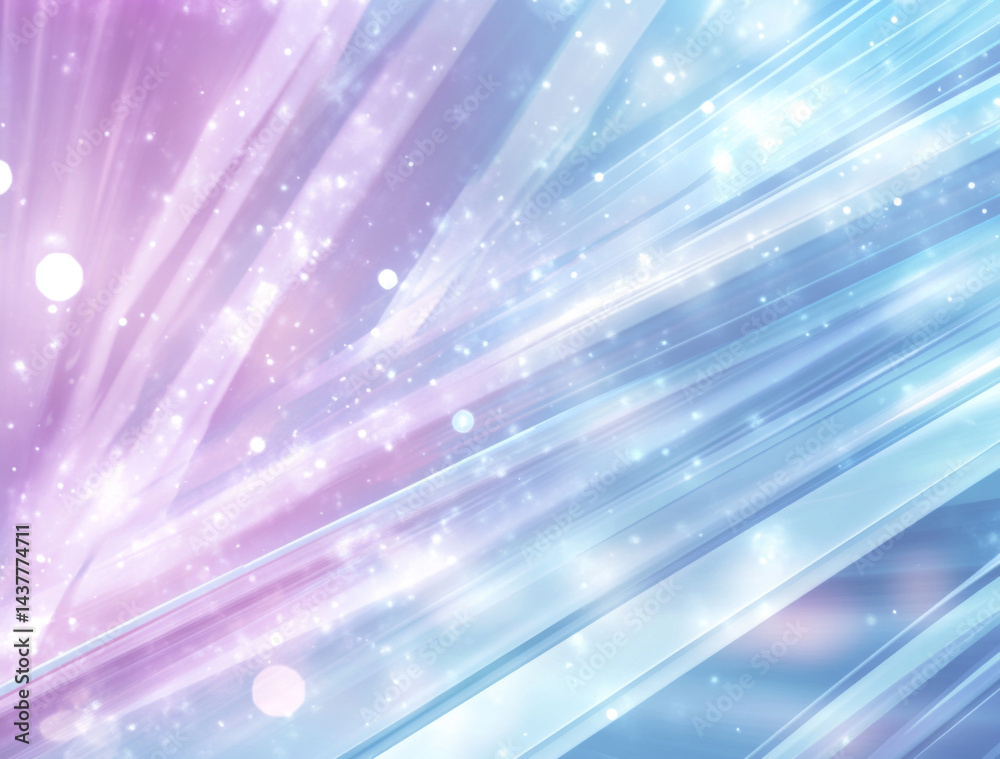Vibrant blue and purple background with glowing effects, suitable for festive themes
