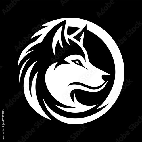 Wolf Head Logo Prestige Badge