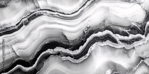 black and white marble texture for elegant design and backgrounds