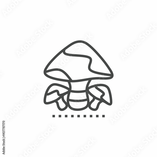 Mushroom vector collection. Illustration design for business. Stock vector.