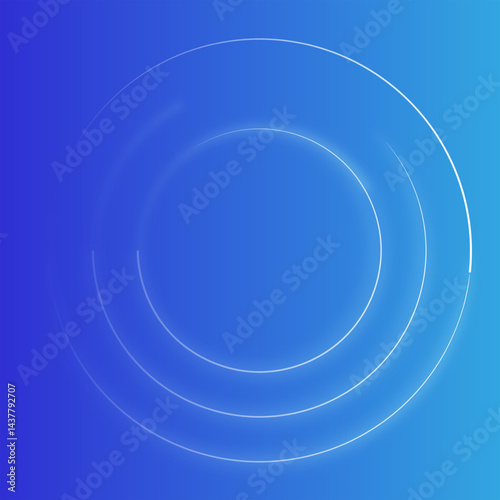Light blue abstract background with shiny circles