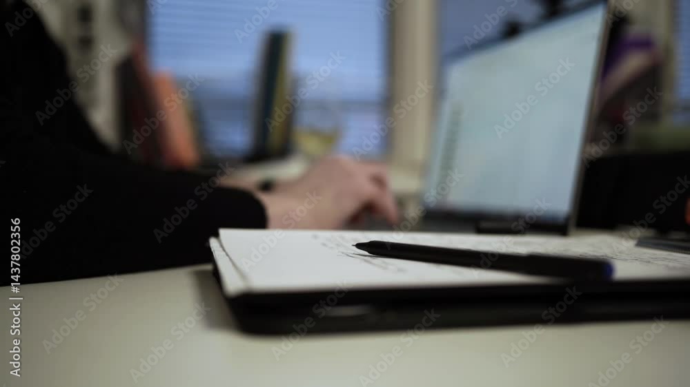 Man Journaling - Focused Handwriting in a Notebook to Self-Help During Depression Man Journaling - Focused Handwriting in a Notebook to Self-Help During Depression