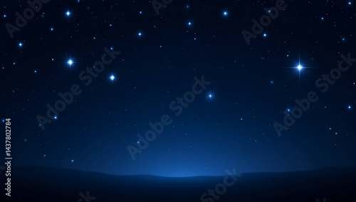 stars background a blue starry sky at dark night