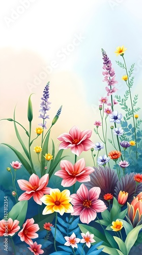Hyperrealistic Flower Close Up Pink Tipped Petals