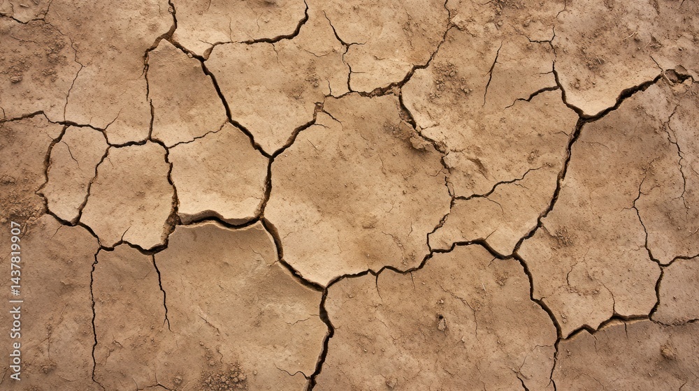 Cracked Earth: Arid Land Texture Cracked Earth: Arid Land Texture