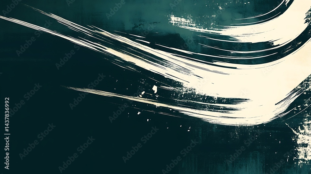 custom made wallpaper toronto digitalBrush strokes on dark background