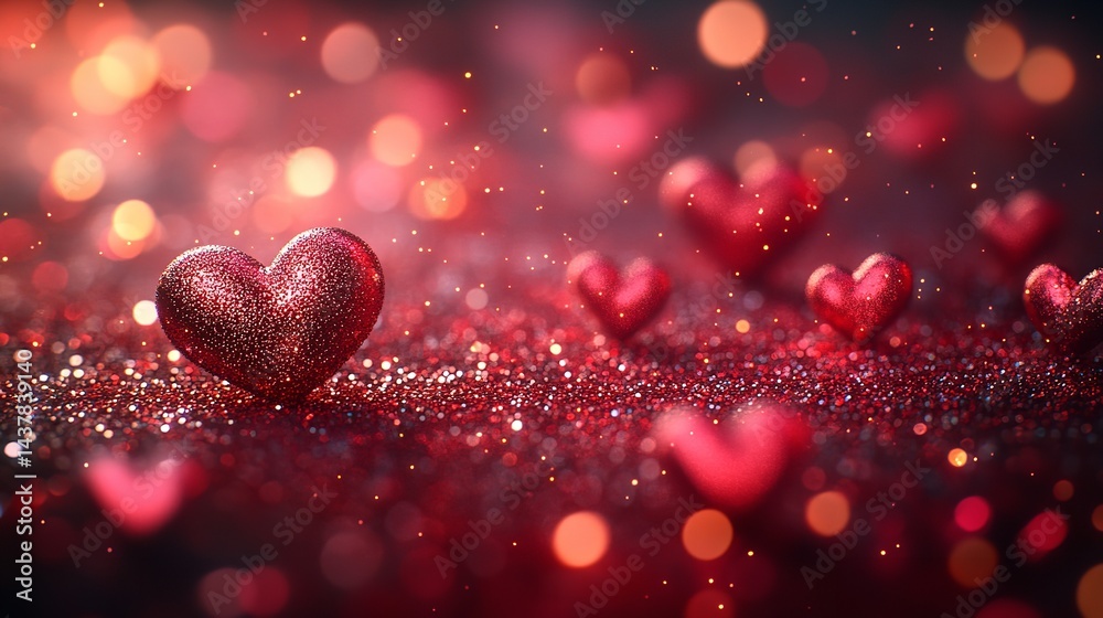 Pink and white red wide background with bokeh light Pink and white red wide background with bokeh light