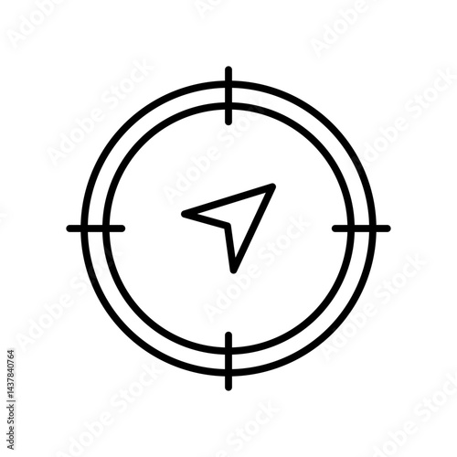target line icon