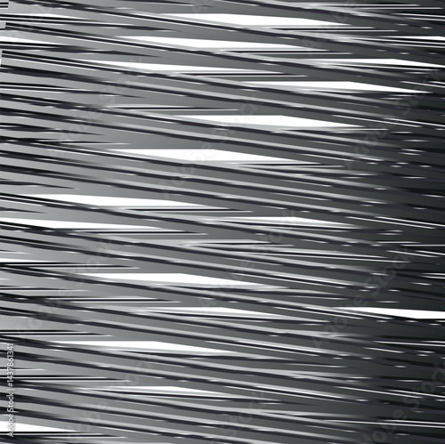 Metallic dark lattice with dense intersections and an inclined direction of one of the striped layers
