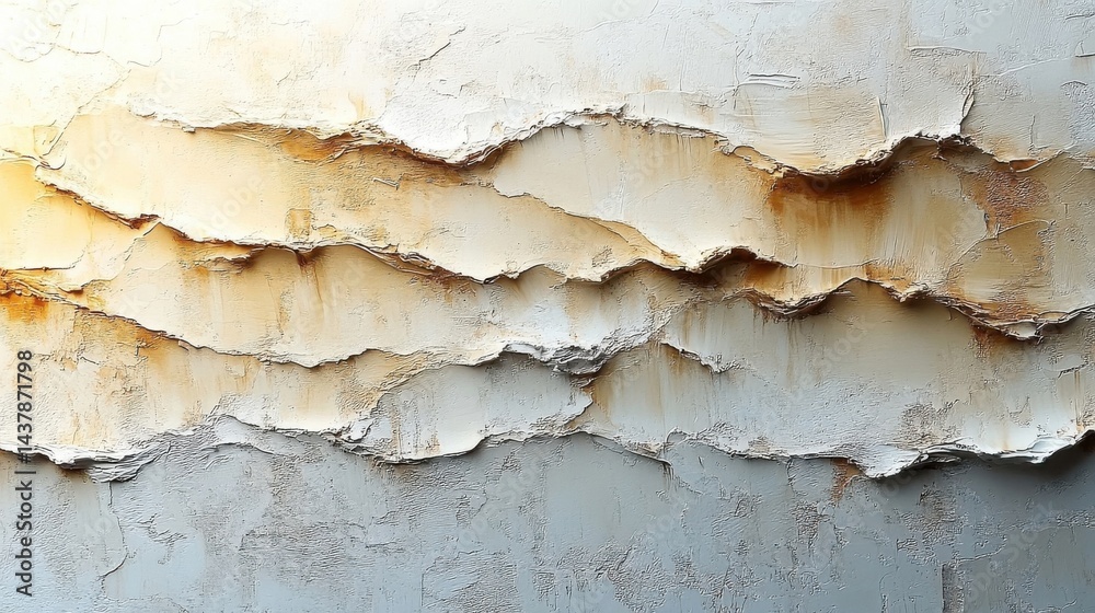 Obraz premium Abstract Textured Metal Surface with Layered Rust Showing Weathered Corrosion