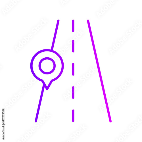 street gradient icon