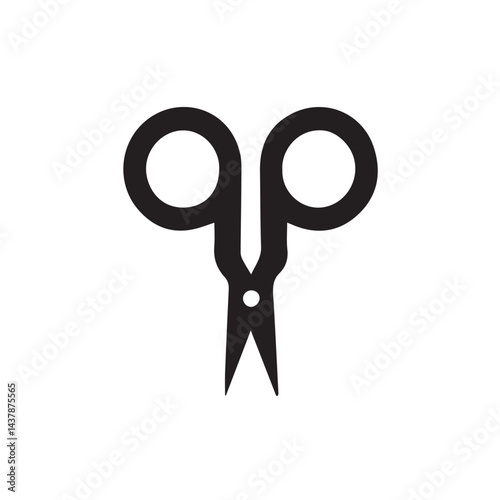 scissors icon vector